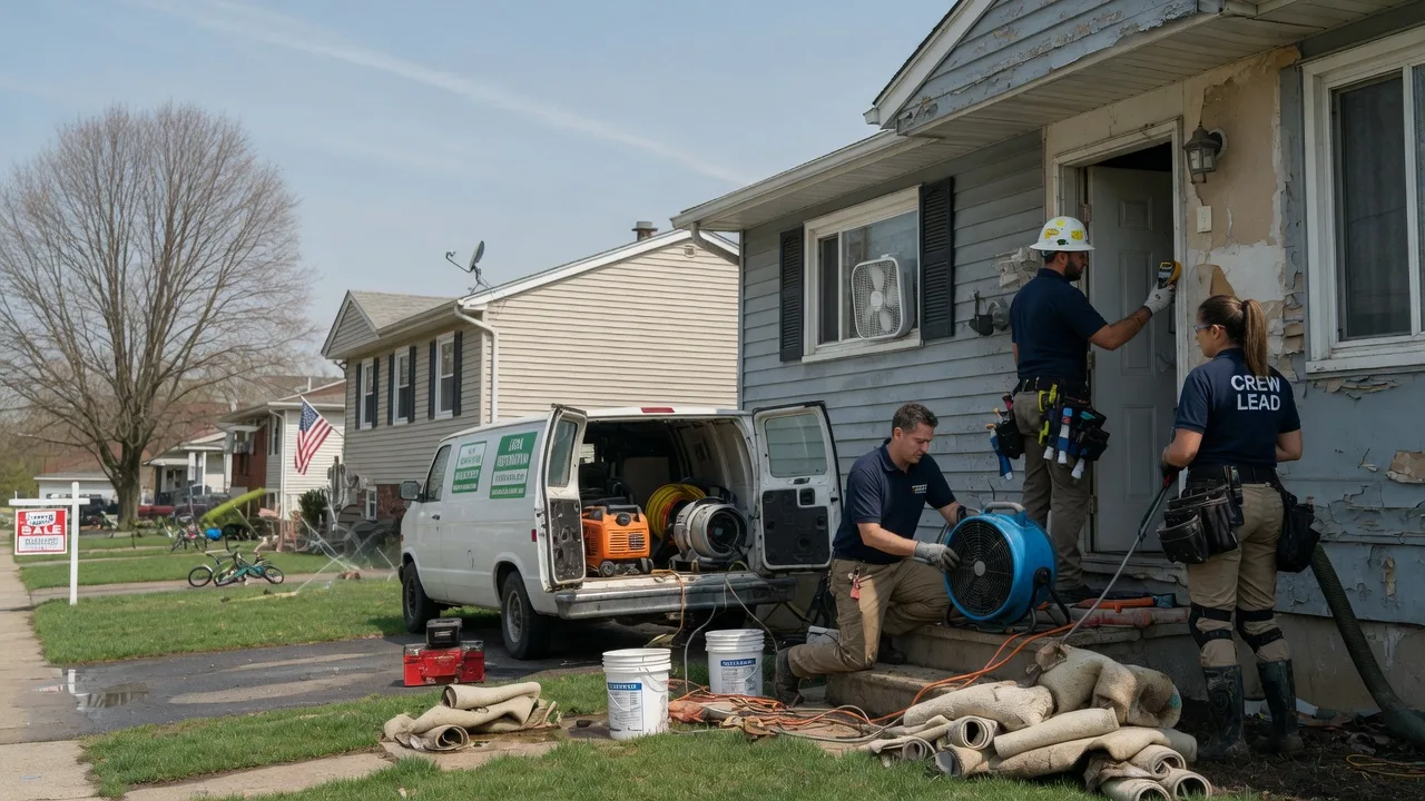 Flood Cleanup in Millstadt, IL near me